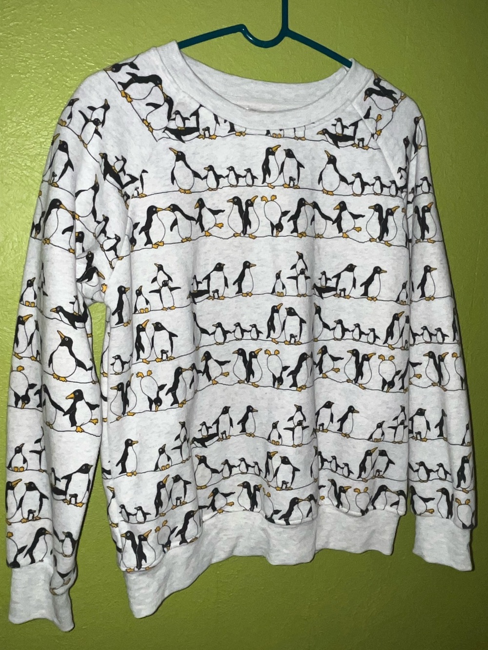 Penguin Sweatshirt Size Medium